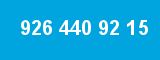 926 440 92 15